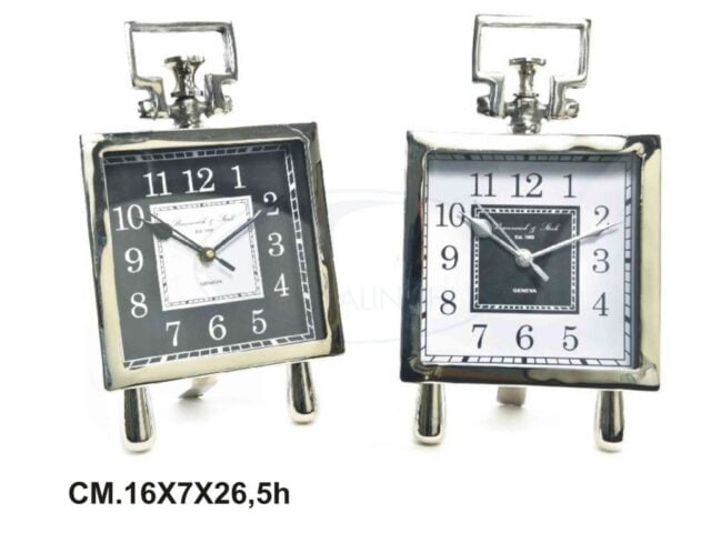 Orologio Royal Alluminio Cm.16X7X26