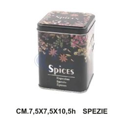 Barattolo Latta Spezie Cm.7