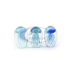 Fermacarte Vetro Medusa Cm.5