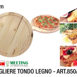 Tagliere Tondo Legno Cm.30 Art.850/30-8020900000988