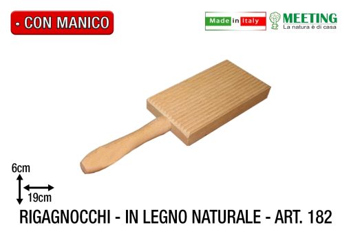 Rigagnocchi Legno Con Manico Art.182-8020900024205