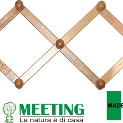 Estensibile Legno 7 Posti Noce Art.51-8020900011113