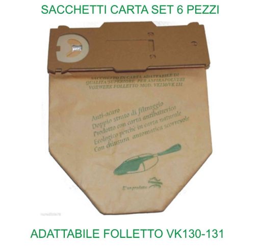 Sacchetti Vk130/131 Compatibile-8059173880331