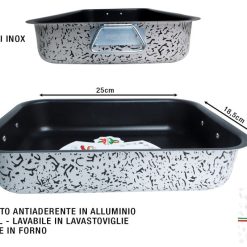 Teglia Rett.Silver 25-8056513622385