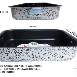 Teglia Rett.Silver 40-8056513622415