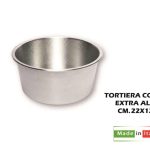 Tortiera Cilindrica Extra Alta Cm.22X12H-8056513621944