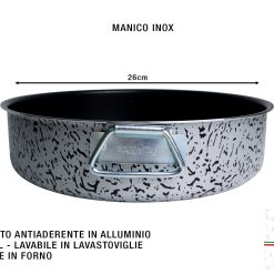 Tortiera Silver Cm.26-8056513622484