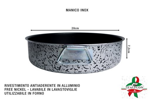 Tortiera Silver Cm.28-8056513622491 Tortiera Silver Cm.28-8056513622491
