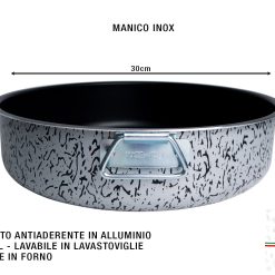 Tortiera Silver Cm.32-8056513622514