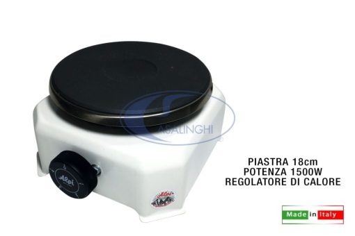 Fornello Elettrico Alpi Cm.18 Potenza 1500W-3999900005185