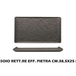 Vassoio Rett.Re Eff. Pietra Cm.38
