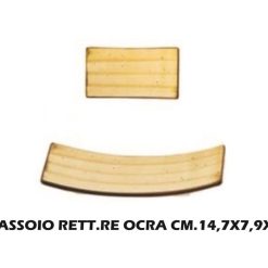 Vassoio Rett.Re Ocra Cm.14