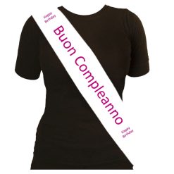 Fascia Party Buon Compleanno Rosa-8056184003612