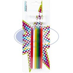 Candelina Ministelo Set 12 Pz. Multicolore-8004995650105