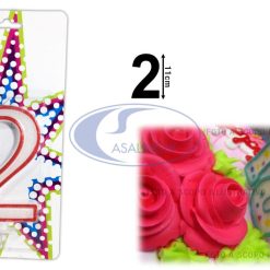 Candelina Gigante Riga Rossa N.2-8056459850279