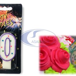 Candelina Singola Viola Numero 0-3999900003815