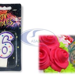 Candelina Singola Viola Numero 6-3999900003877