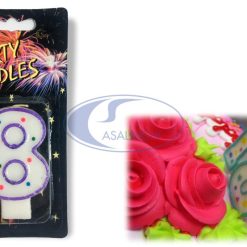 Candelina Singola Viola Numero 8-3999900003891