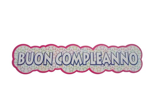 Banner 1 Mt. Buon Compleanno Multicolor-8056459853959