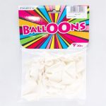 Pallone 9'' Set 20 Pz. Bianco-8056459854147