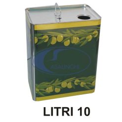 TANICA METALLO X OLIO LT.10 CON TAPPO