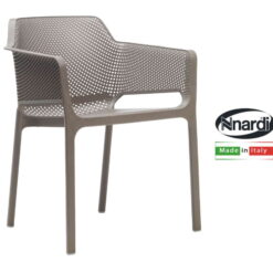 Poltrona Net New C/Braccioli Tortora Nardi Garden-8010352326101