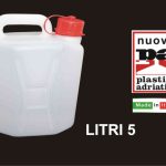 Tanica Plastica A Lt.5 Nuova Plastica Adriatica-8010710001107