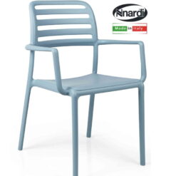 Poltrona Costa C/Braccioli Celeste Nardi Garden-8010352244399