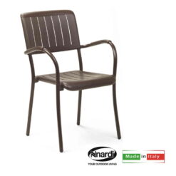 Poltrona Musa Caffe' Struttura Allum. Caffe'-8010352610804