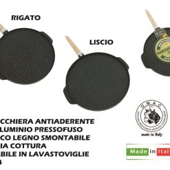 Bistecchiera Alluminio Marchigiana Cm.24-8007427006259