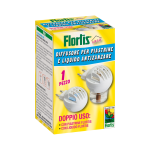 FLORTIS FORNELLETTO DOPPIO USO PIASTRINE ANTI ZANZARE E RICARICA LIQUIDA