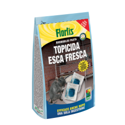 FLORTIS TOPICIDA ESCA FRESCA GR.1500 TOPO TOPI RATTI RATTUS RODITORI VELENO