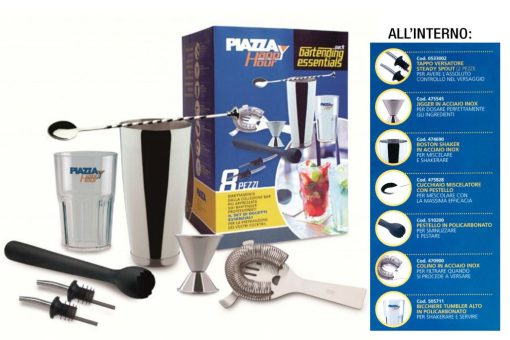 Bartending Essential Pack Set 8 Pz.-8009813081826