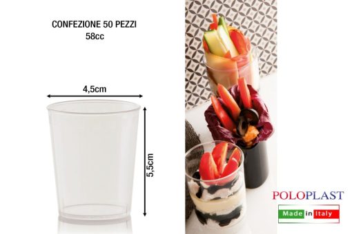 Minidessert Bacco Cf.50 Pz. Cc.58 Cm.4