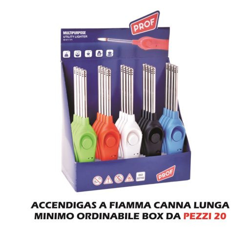 Accendigas A Fiamma Canna Lunga Set 20 Pz.-3661075011048