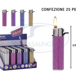 Accendini Box 25 Pz. Shini Round Flint2 40009564-3661075219253