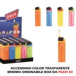 Accendini Box 50 Pz. In Box Color-3661075238605