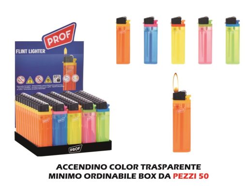 Accendini Box 50 Pz. In Box Color-3661075238605