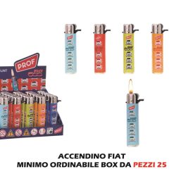 Accendini Box 25 Pz. In Box Fiat-3661075240660