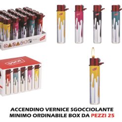 Accendini Box 25 Pz. Vernice Gocciolante-3661075242299