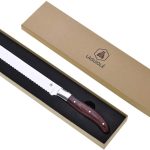 COLTELLO DA PANE CON MANICO IN LEGNO PAKKA