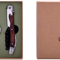 Set Attrezzi Somelier 3 Pz. Wine Corkscrew-3661075156947