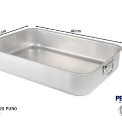 TEGLIA LASAGNERA PROFESSIONALE CM.40 CON ANELLI