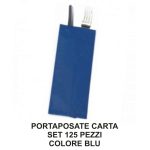 Buste Portaposate Carta Fp Blu Conf. 125 Pz.-8019981967112