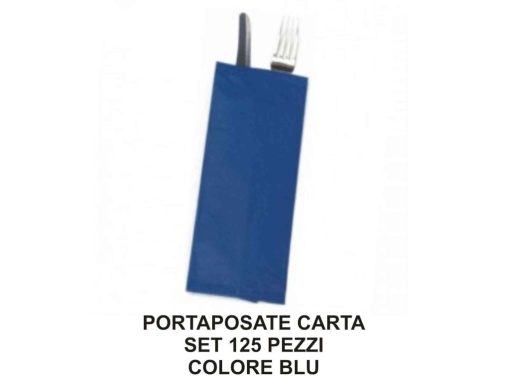 Buste Portaposate Carta Fp Blu Conf. 125 Pz.-8019981967112