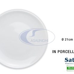 Piatto Siviglia Frutta Cm.21 Bianco-8003342023005