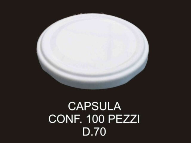 Capsula D. 70 Conf.100 1/2 Kg Stretto-8056737280033