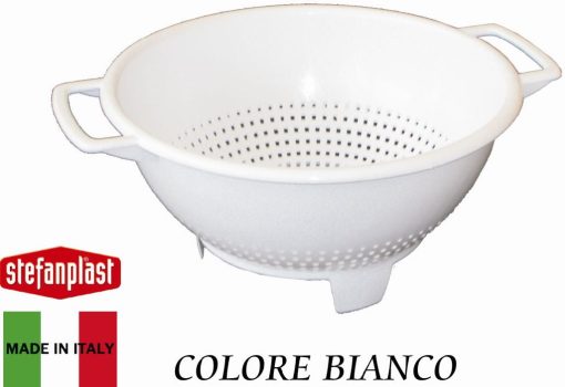 Scolapasta Cm 26 Bianco Stefanplast-8003507722606 Scolapasta Cm 26 Bianco Stefanplast-8003507722606
