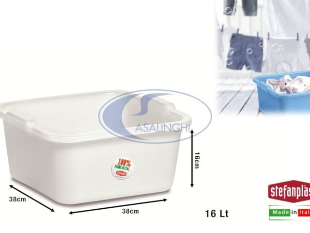 Bacinella Quadra Pe 38X38 Neutro-8003507663817