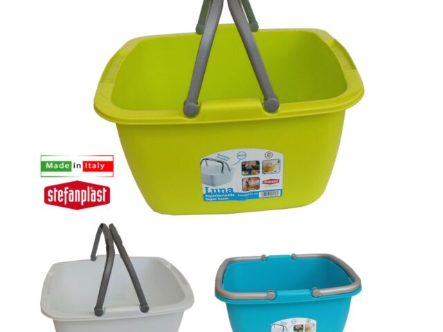 Superbacinella Quadra Idra Lt.13 C/Manici Stefanplast-8003507277007